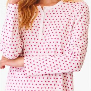 Roller Rabbit Pink Heart Pajamas Size XS